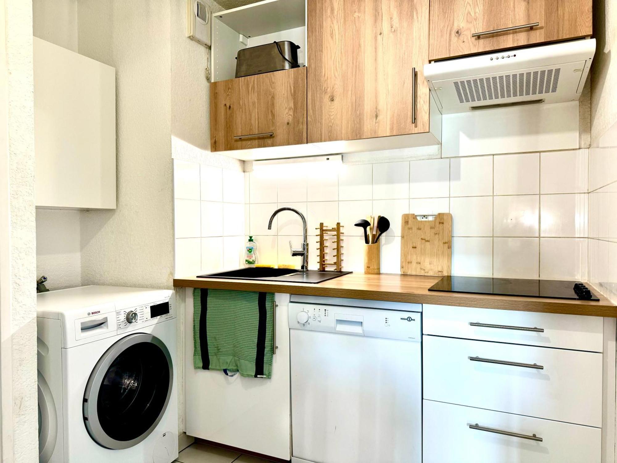 Bel Appartement T3 De 60M2 Avec Parking, Terrasse, Proche Du Metro Et Du Periph Toulouse Bagian luar foto