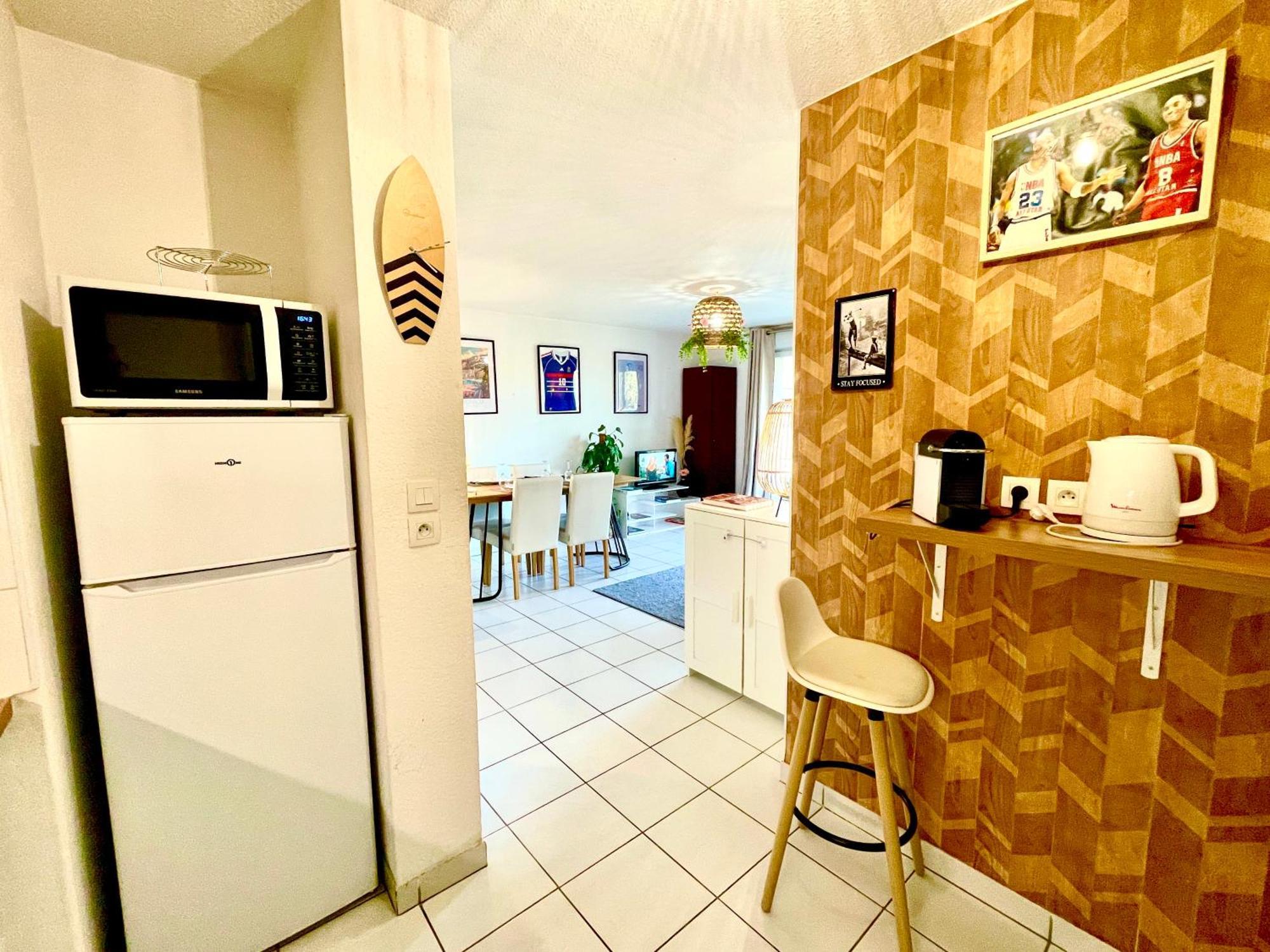Bel Appartement T3 De 60M2 Avec Parking, Terrasse, Proche Du Metro Et Du Periph Toulouse Bagian luar foto