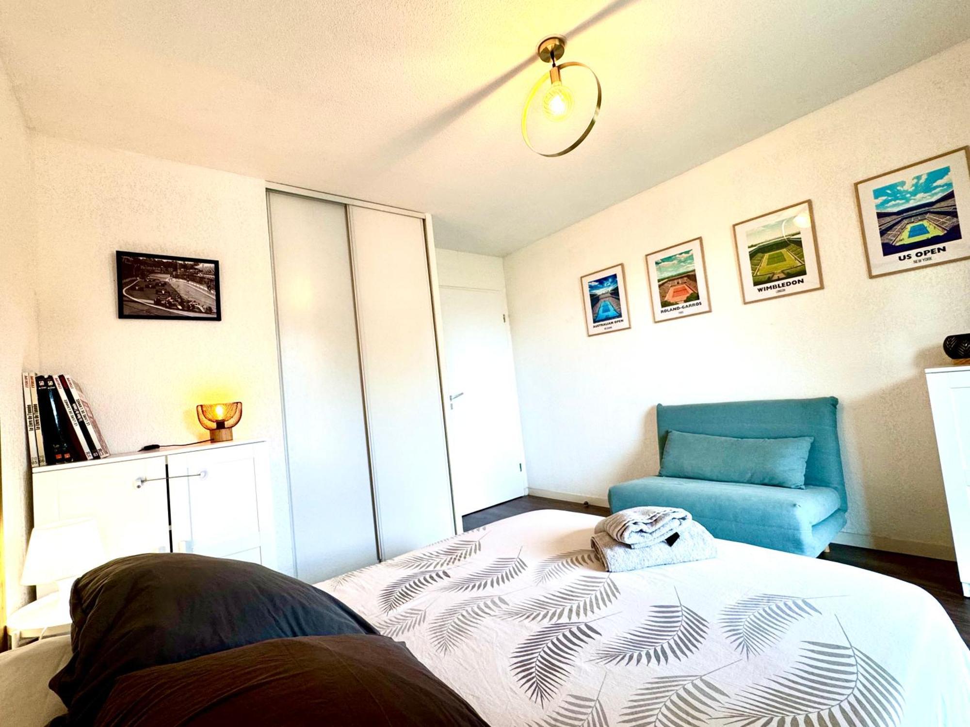 Bel Appartement T3 De 60M2 Avec Parking, Terrasse, Proche Du Metro Et Du Periph Toulouse Bagian luar foto